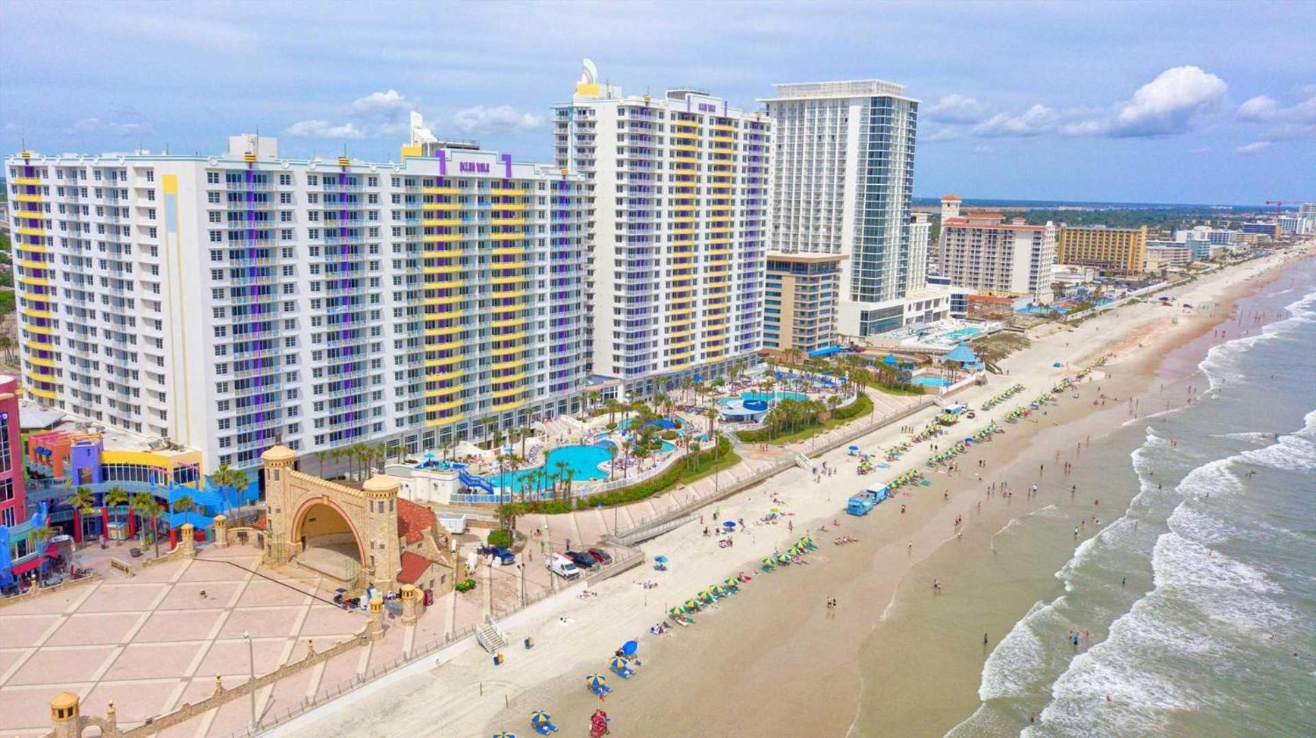 Luxury 8Th Floor 2 Bedroom Condo Direct Oceanfront Wyndham Ocean Walk Resort Daytona Beach | 801 Eksteriør bilde